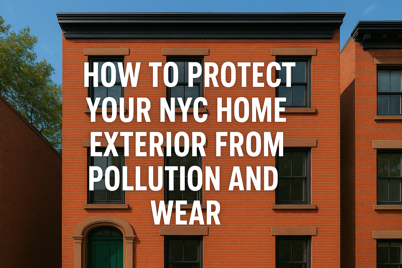 How to Protect Your NYC Home Exterior from Pollution and Wear
