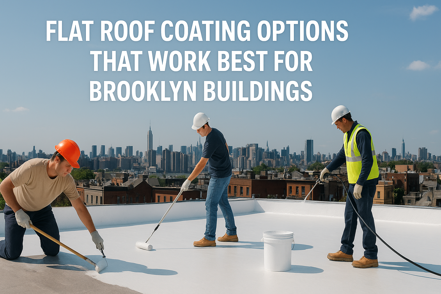 Flat Roof Coating Options