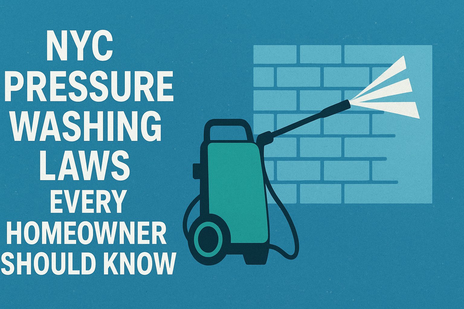 NYC Pressure Washing Laws
