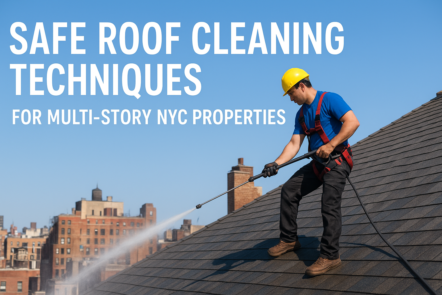 Safe Roof Cleaning Techniques