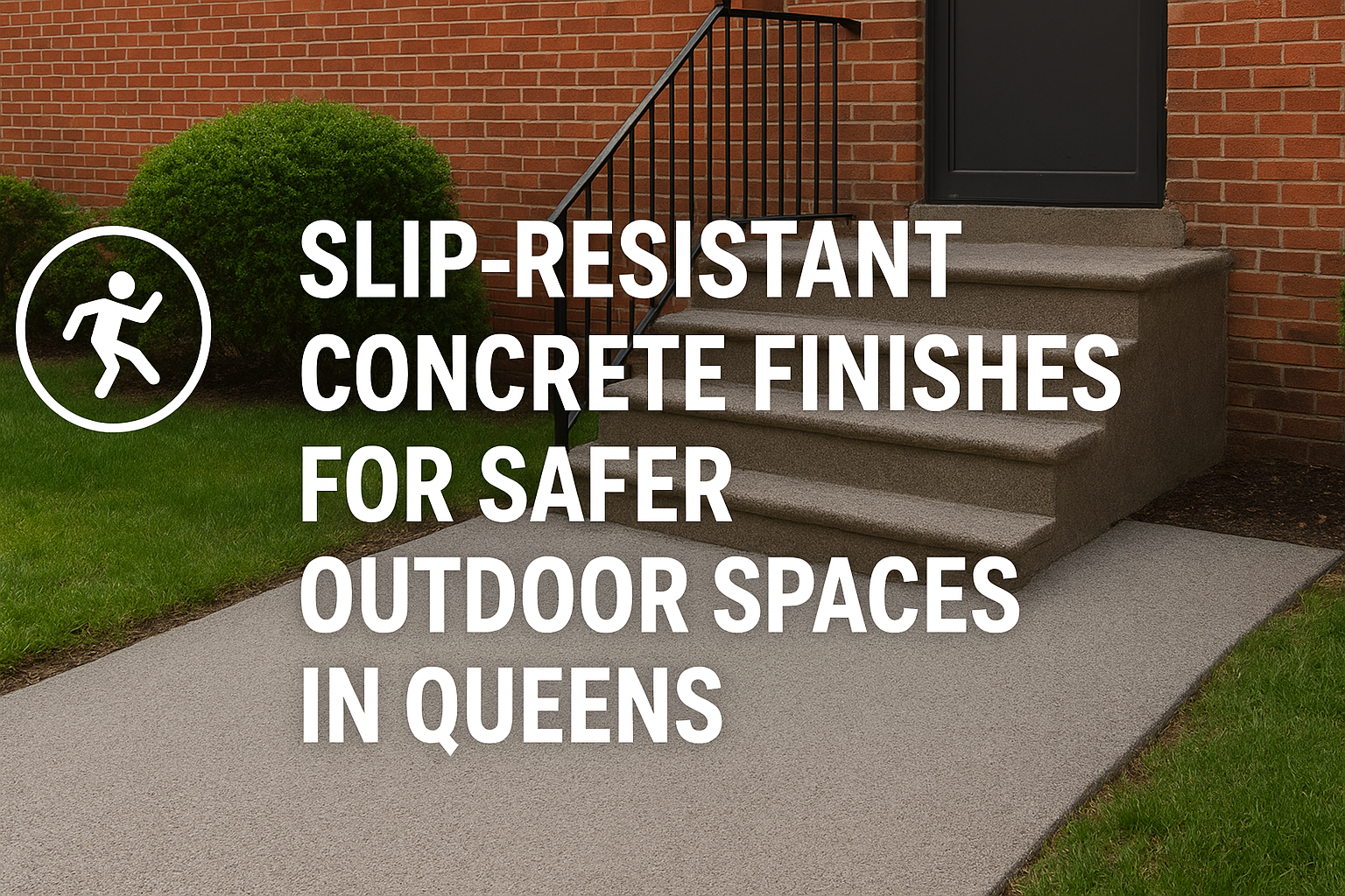 Slip-Resistant Concrete Finishes