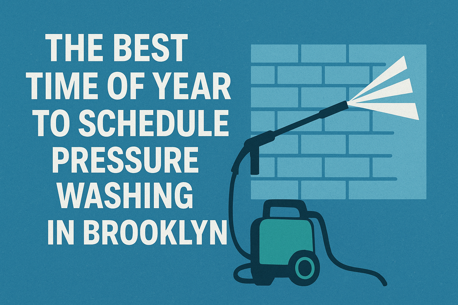 The Best Time of Year to Schedule Pressure Washing in Brooklyn