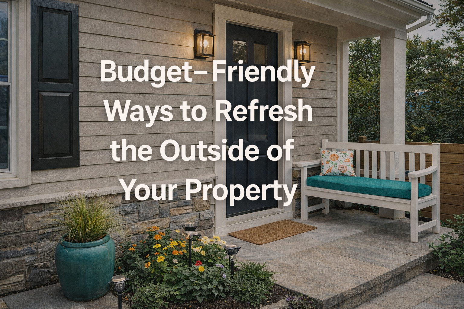Budget-Friendly Ways to Refresh the Outside of Your Property