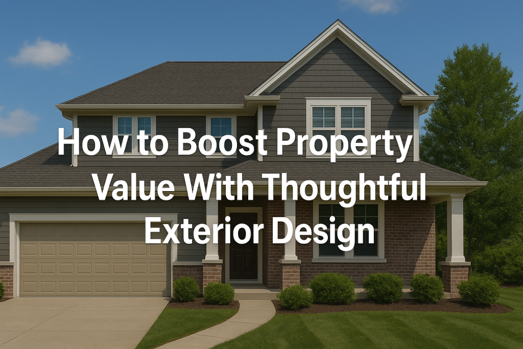 How to Boost Property Value With Thoughtful Exterior Design