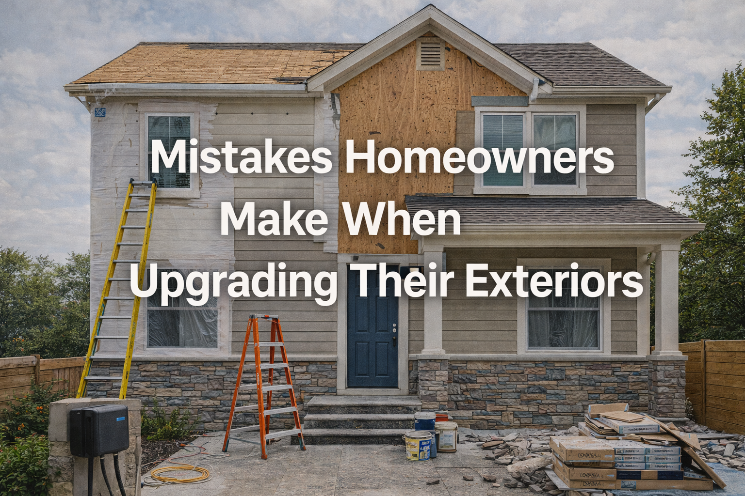 Mistakes Homeowners Make When Upgrading Their Exteriors