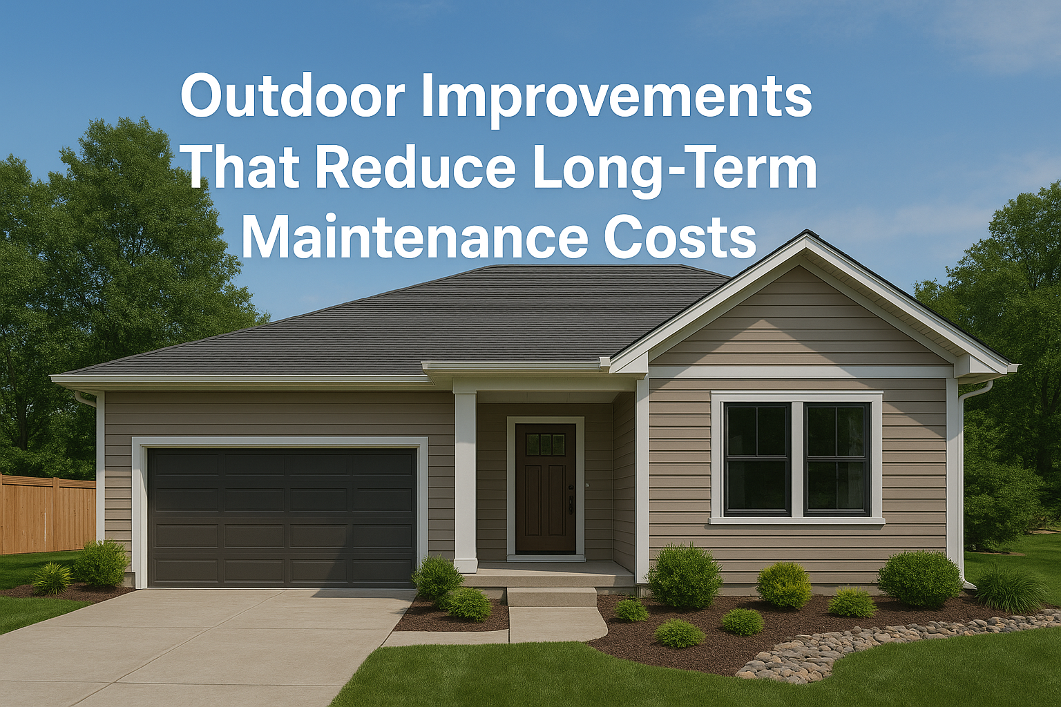 Outdoor Improvements That Reduce Long-Term Maintenance Costs