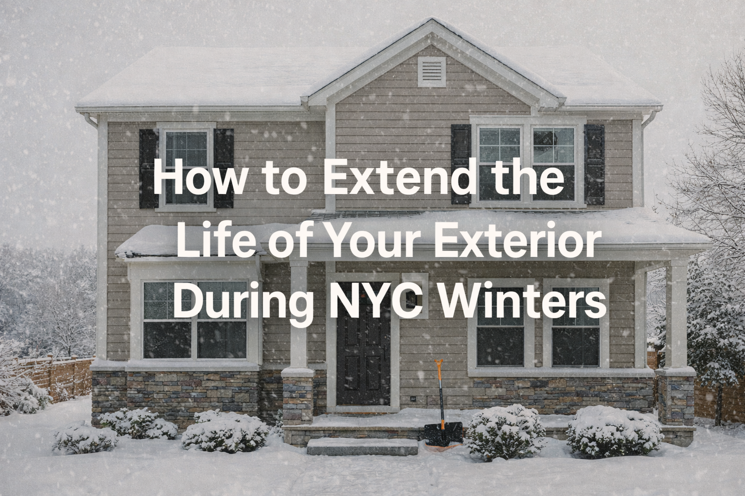 How to Extend the Life of Your Exterior During NYC Winters