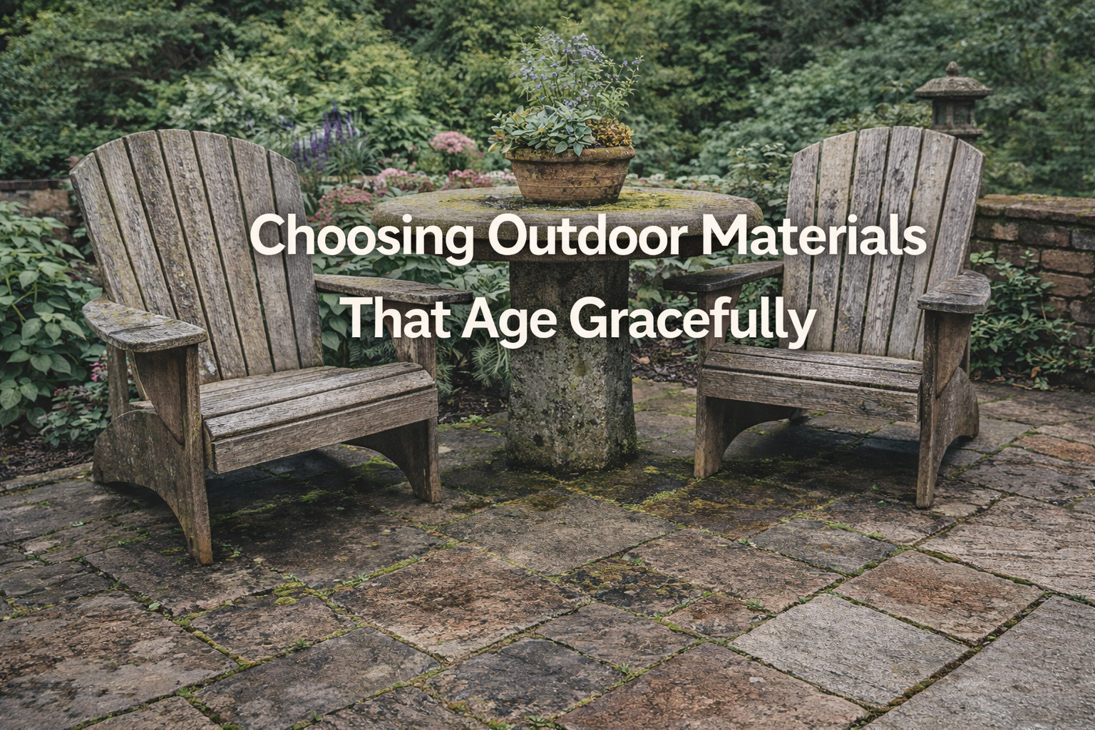 Choosing Outdoor Materials That Age Gracefully