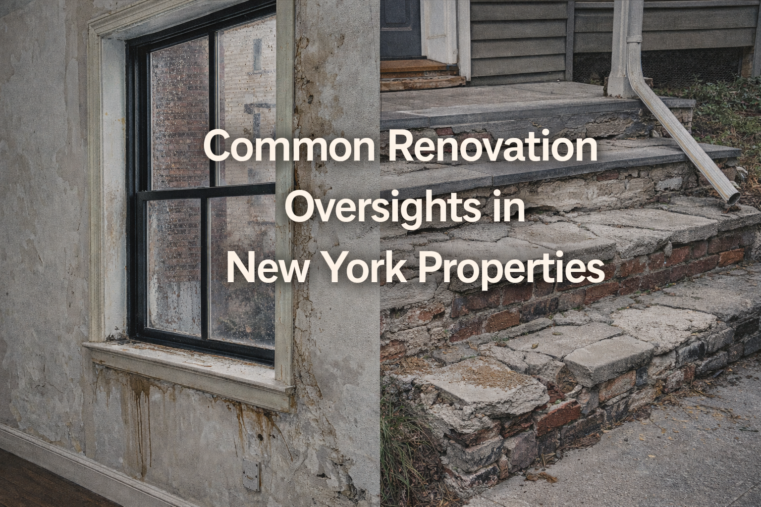 Common Renovation Oversights in New York Properties