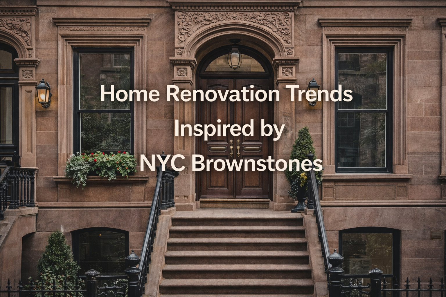 Home Renovation Trends Inspired by NYC Brownstones