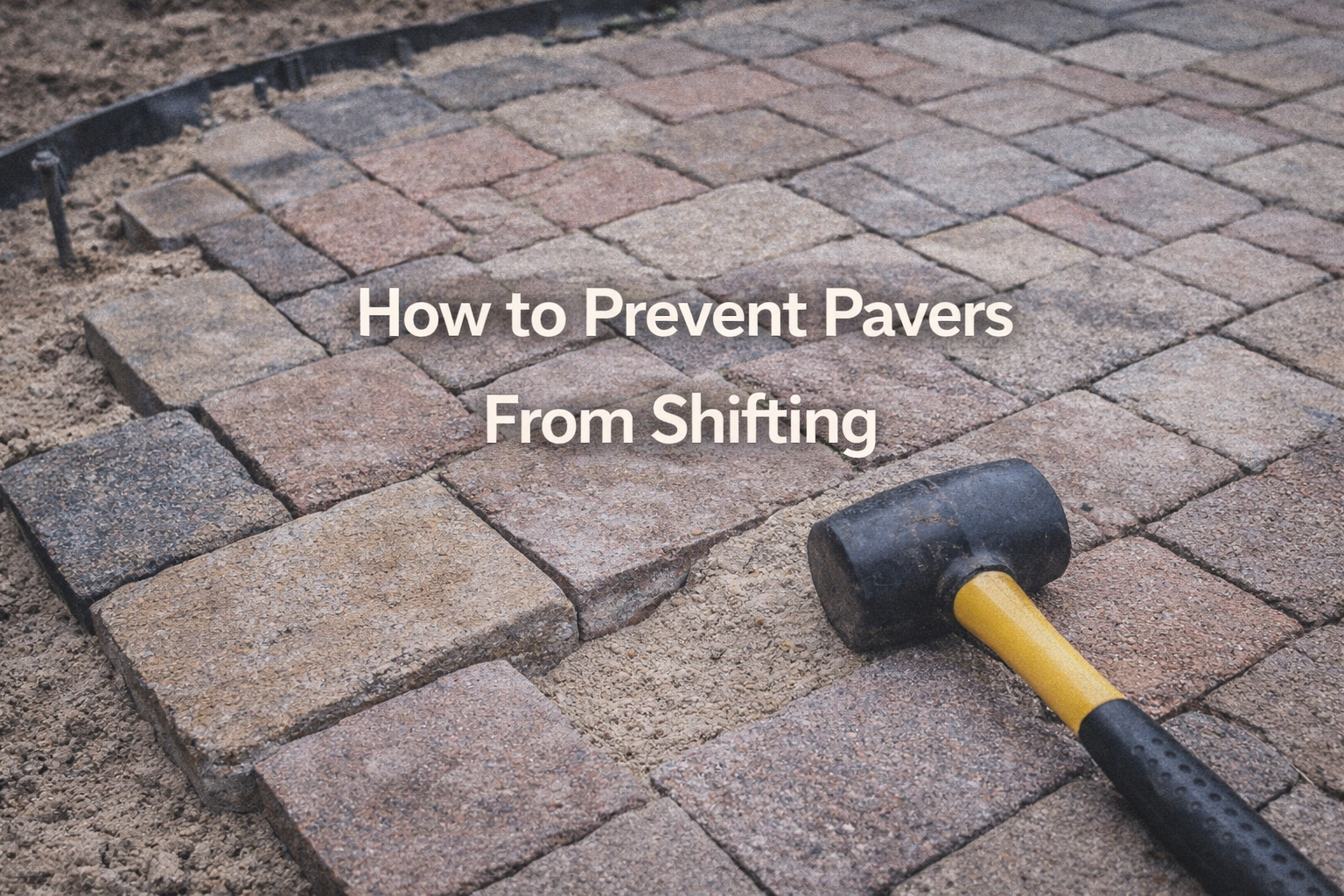 How to Prevent Pavers From Shifting