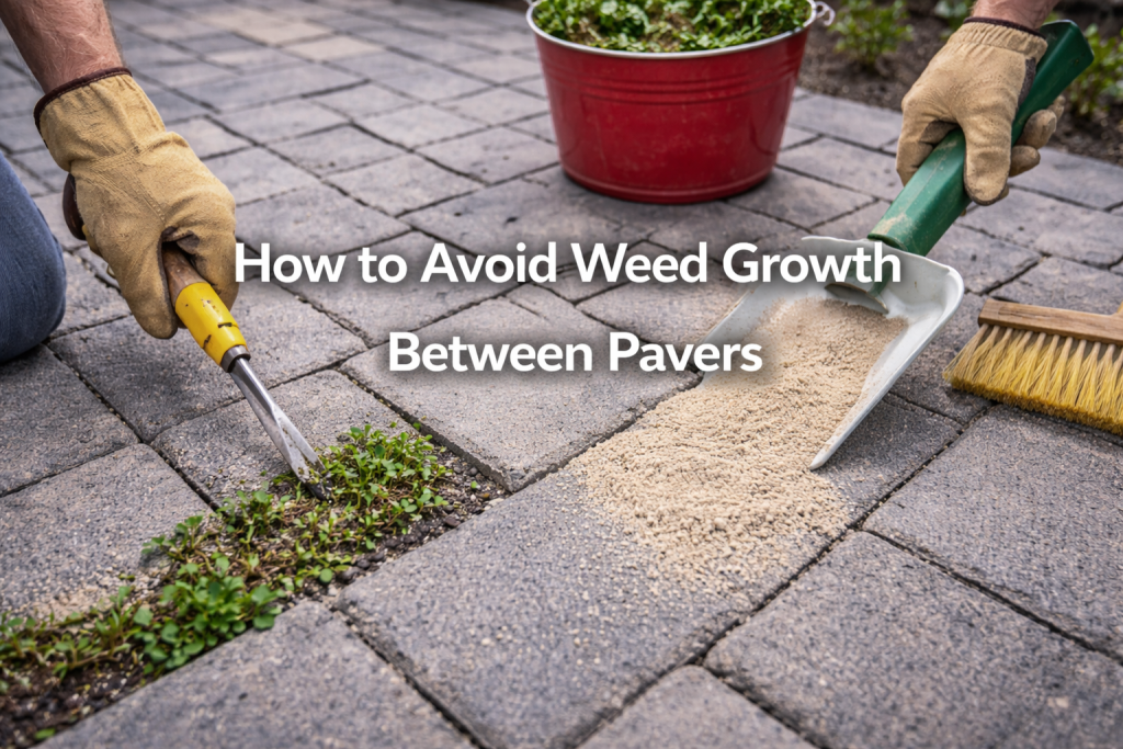 How to Avoid Weed Growth Between Pavers