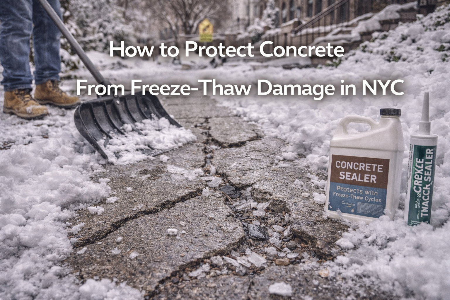 Protect Concrete From Freeze-Thaw Damage in NYC