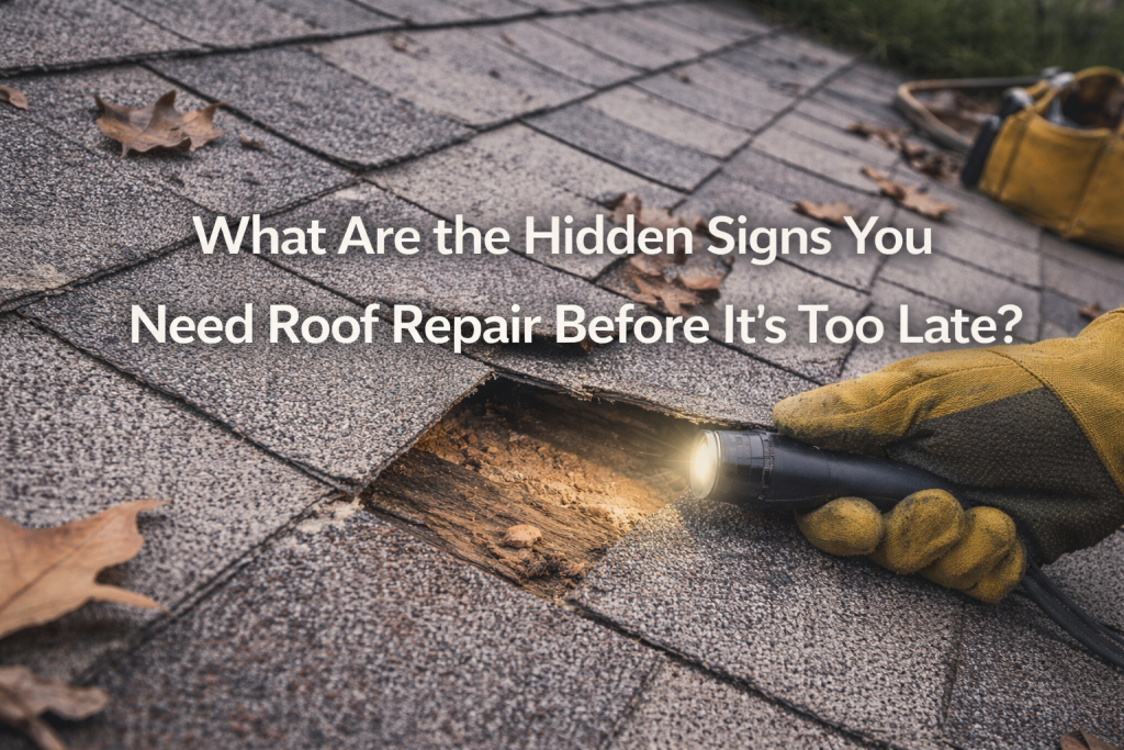 Signs You Need Roof Repair