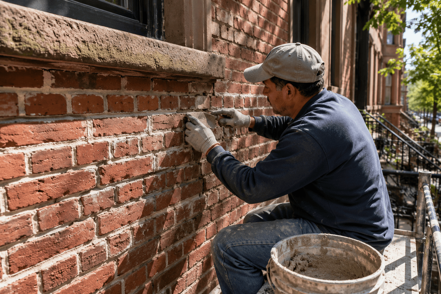 Brooklyn Brick Pointing Contractor for Older Homes